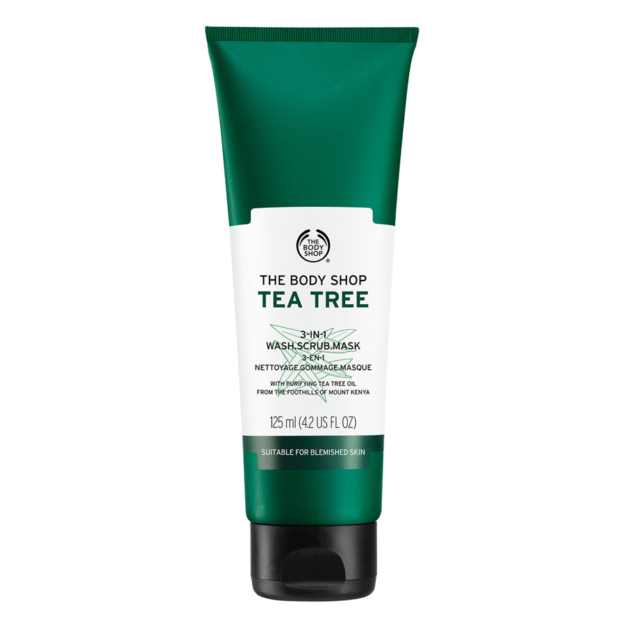 Sữa Rửa Mặt Đa Năng Tea Tree 3-In-1 Wash Scrub Mask 125ML