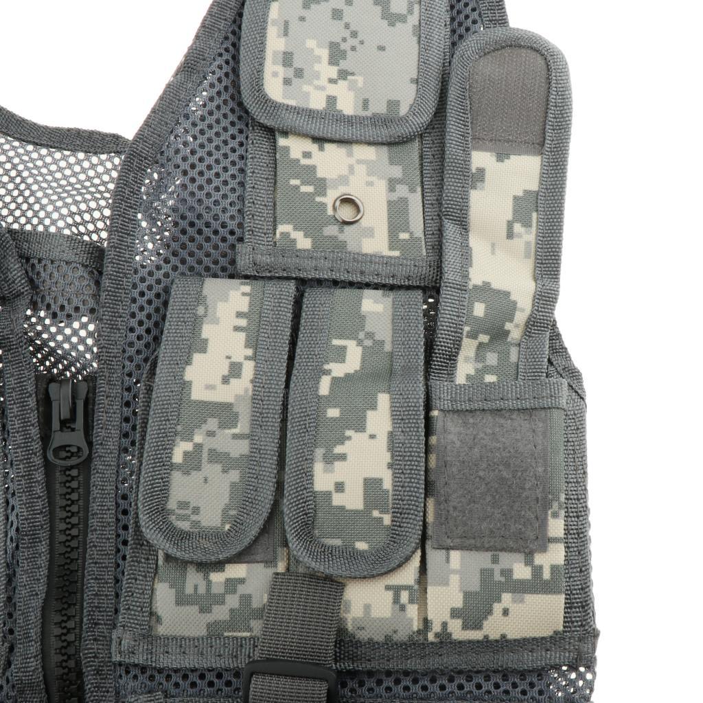 600D Tactical Vest Combat Assault Molle Attachment Rig Combat Training Vest
