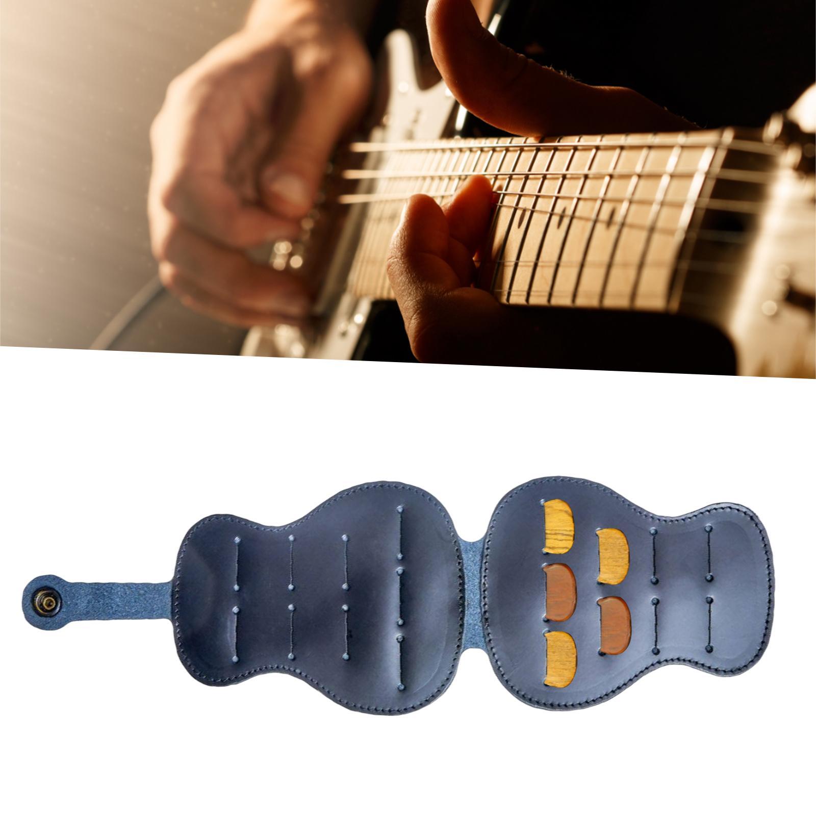Guitar Pick Holder Case Plectrum Holder Guitar Picks Holder Case for Electric Guitar
