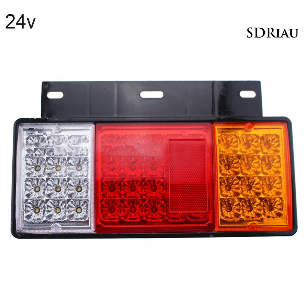 Bộ 2 Đèn Led Tín Hiệu Xi Nhan Chống Nước 12v / 24v Cho Xe Hơi