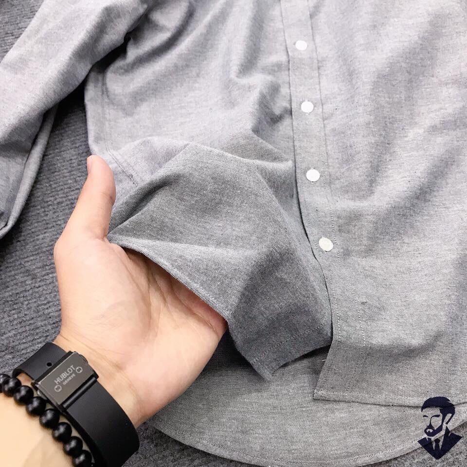 ÁO SƠ MI NAM DÀI TAY OXFORD CỰC TRẺ TRUNG