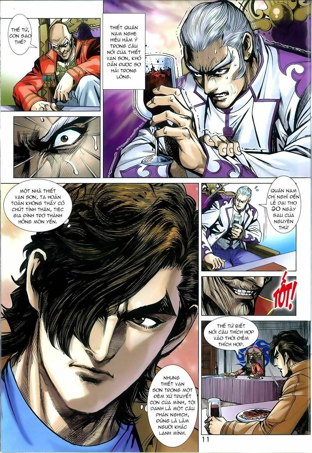 tân tác long hổ môn chapter 815 11