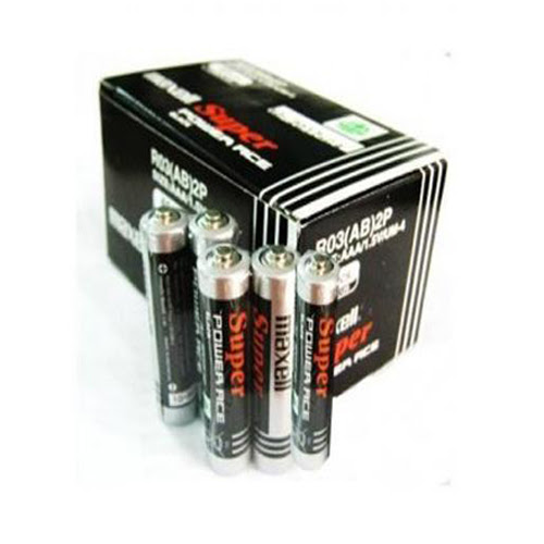 HỘP PIN MAXELL 40 VIÊN  AAA TEM BẠC - HÀNG CHÍNH HÃNG