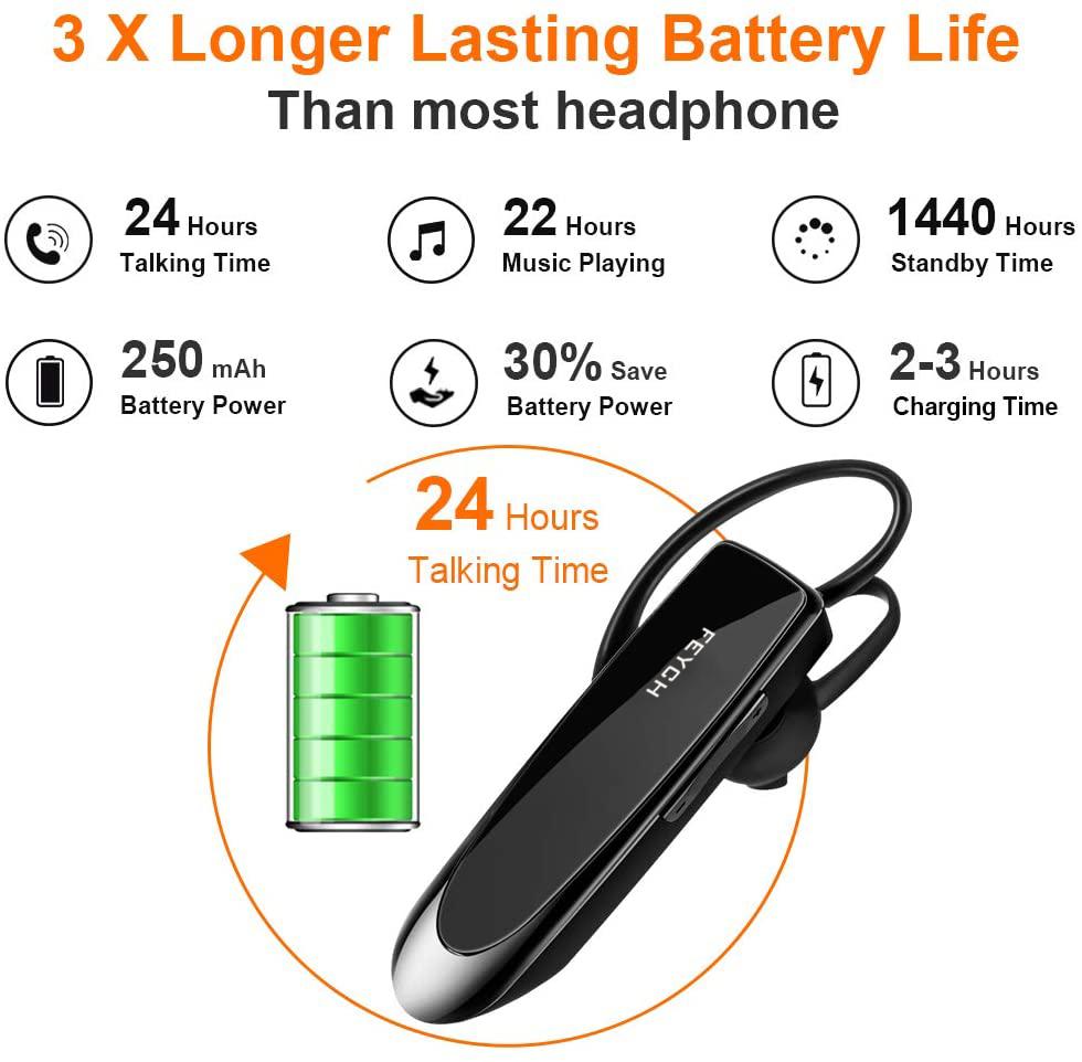 LC-B41 Bluetooth V5.0 Tai Nghe Không Dây Tay Tai Nghe 22H Âm Nhạc Tai Nghe Chụp Tai Có CVC6.0 Mic Cho Kinh Doanh/lái Xe