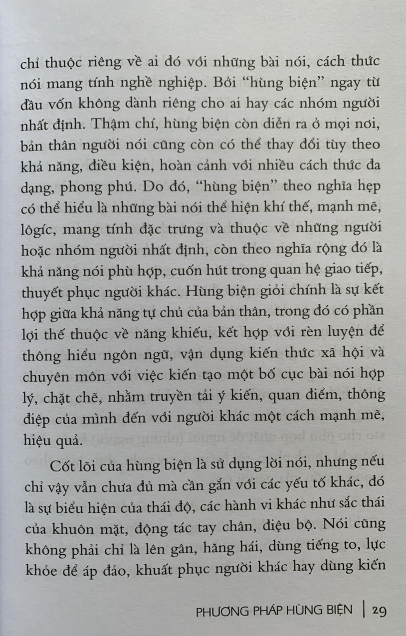 Phương pháp Hùng biện