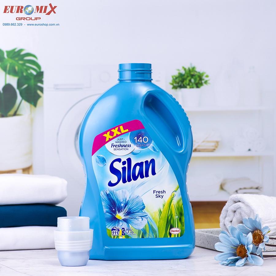 Nước Xả Thơm Quần Áo Silan 2.775L Fresh Sky