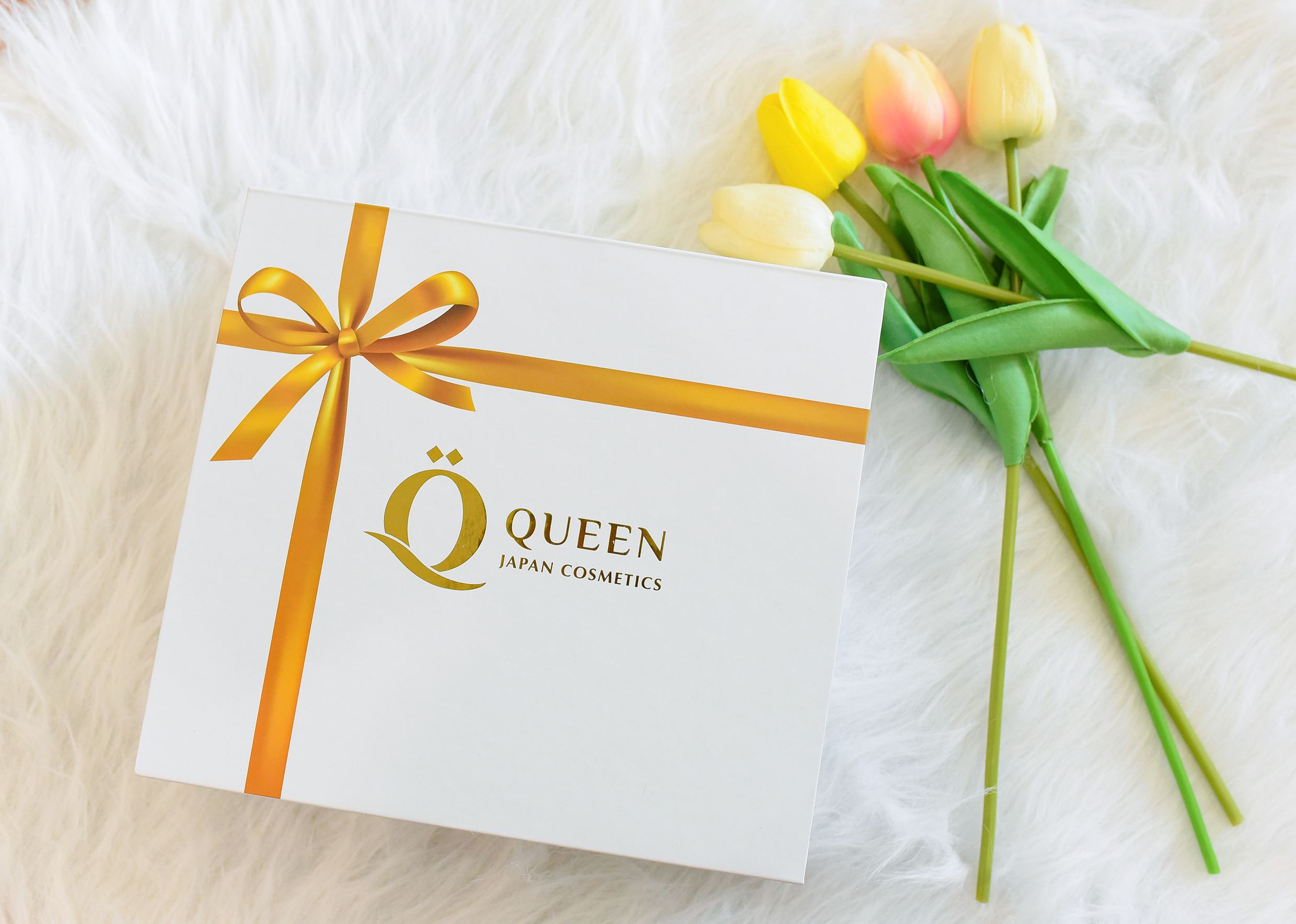 Bộ sản phẩm dưỡng trắng da tăng sinh collagen cao cấp Nhật Bản Queen Japan Cosmetics