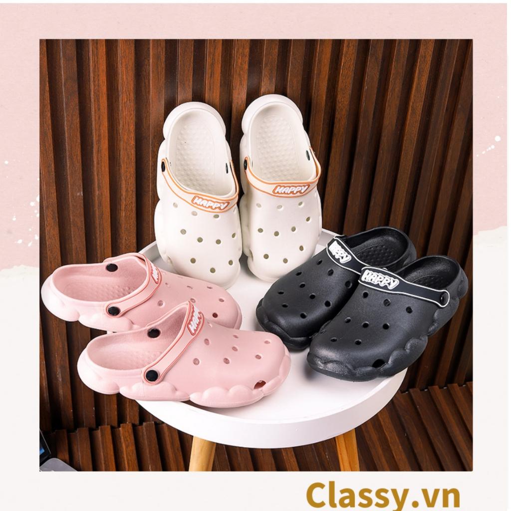 Dép sục Classy màu trơn, siêu êm, siêu bền, thích hợp đi học, đi chơi G1116
