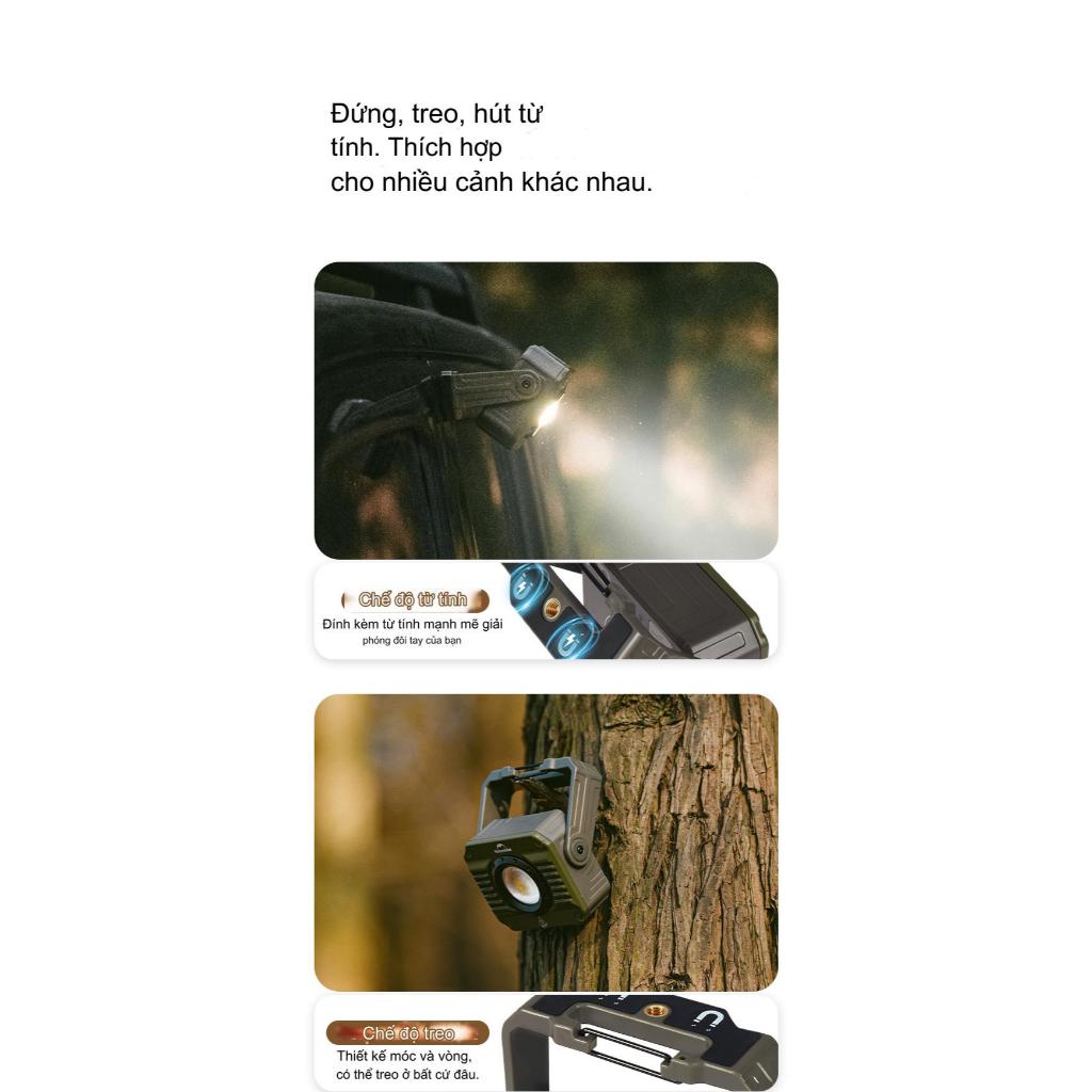 Đèn Dã Ngoại Working Light Naturehike CNK2300012 Chống Nước IPX4 Độ Sáng 1200 Lumen