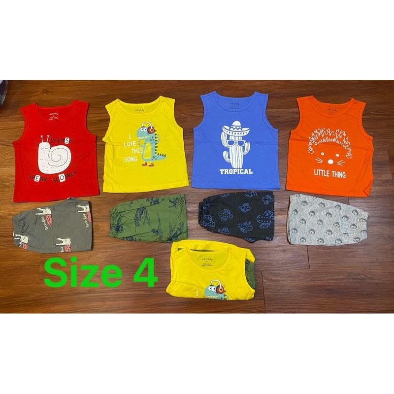 Bộ dát nách bé trai size 7-22kg