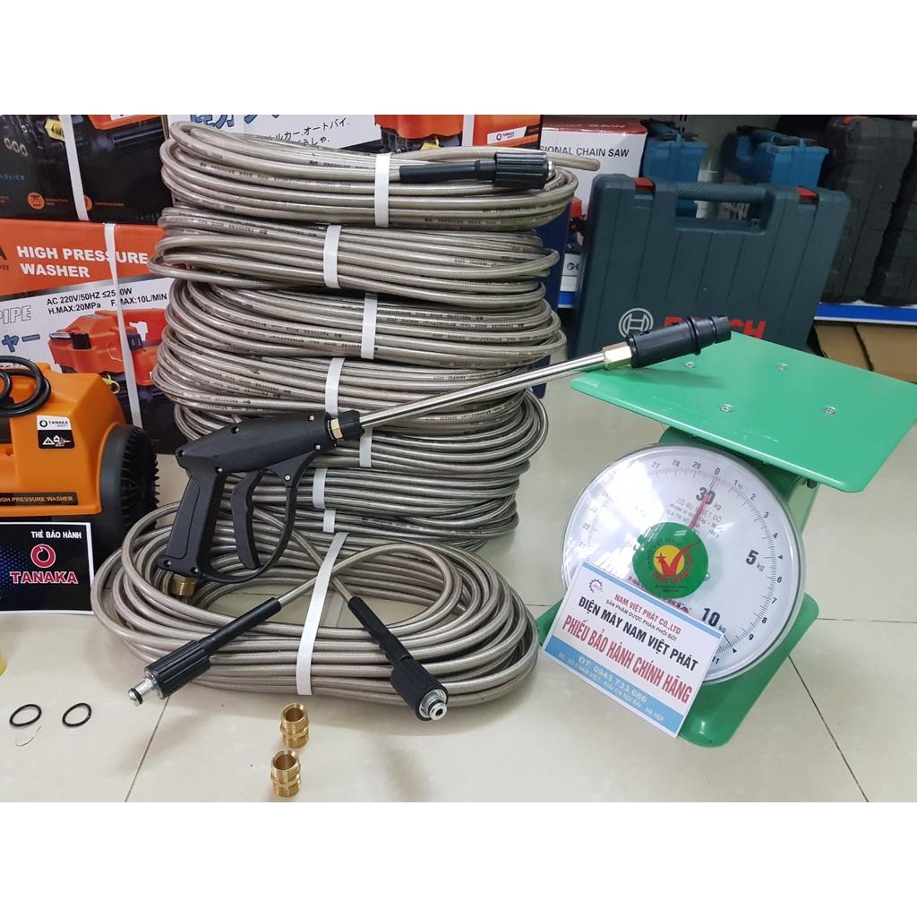 Bộ 15M DÂY MÁY RỬA XE và súng xịt
