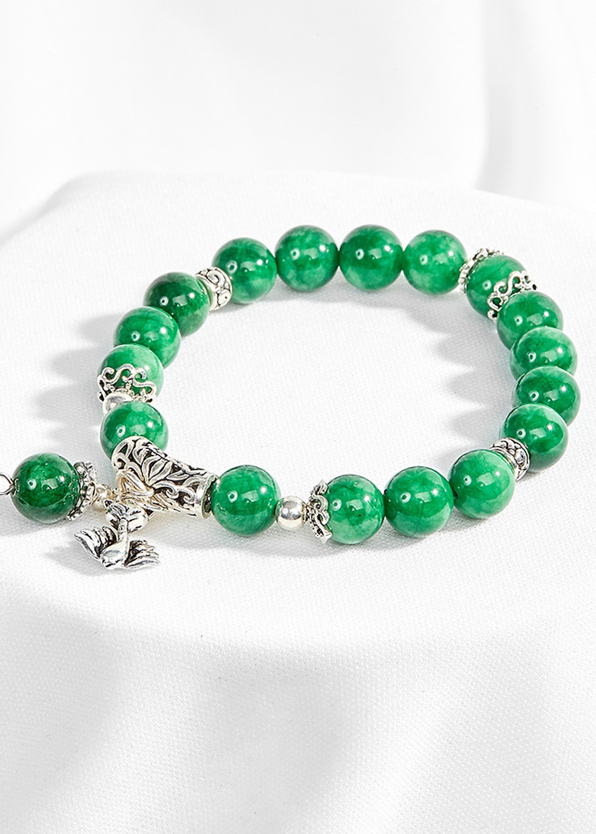 Vòng tay phong thủy đá thiên nhiên charm hồ ly Ngọc Quý Gemstones - Ngọc Quý Gemstones