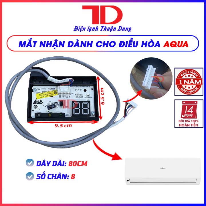 Mắt nhận điều hòa dành cho máy lạnh Aqua hàng hãng, Điện Lạnh Thuận Dung