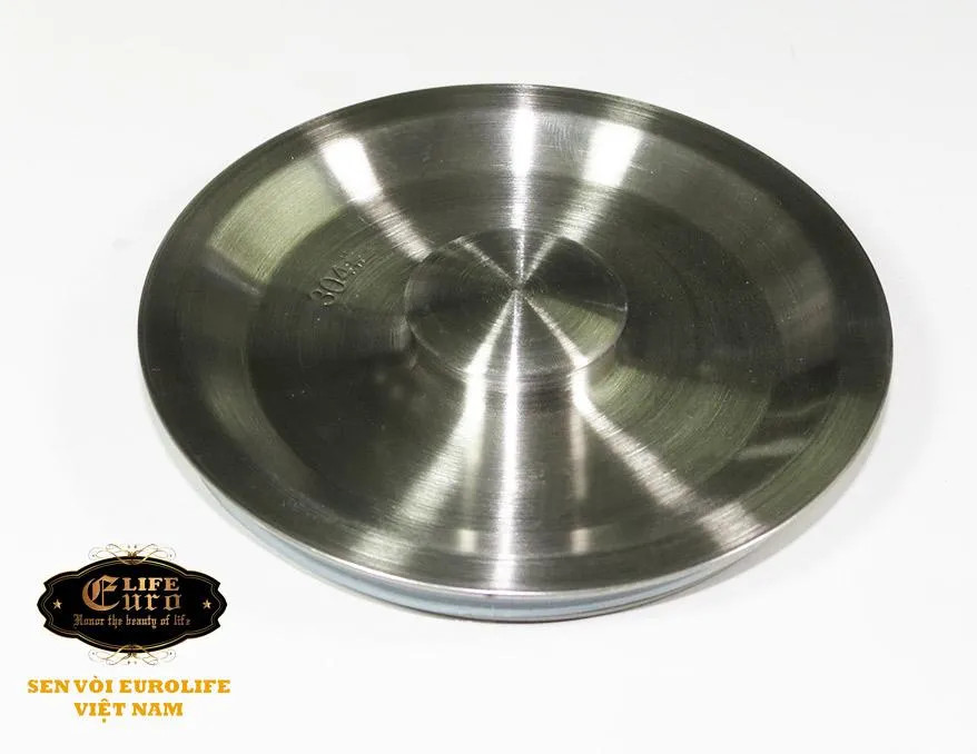 Bầu xi phông chậu rửa chén Inox SUS 304 110mm Eurolife EL-BXC110