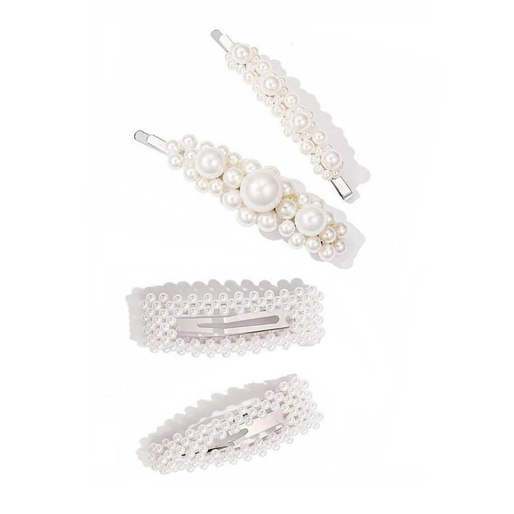 Set 4 kẹp tóc nữ phong cách Hàn Quốc