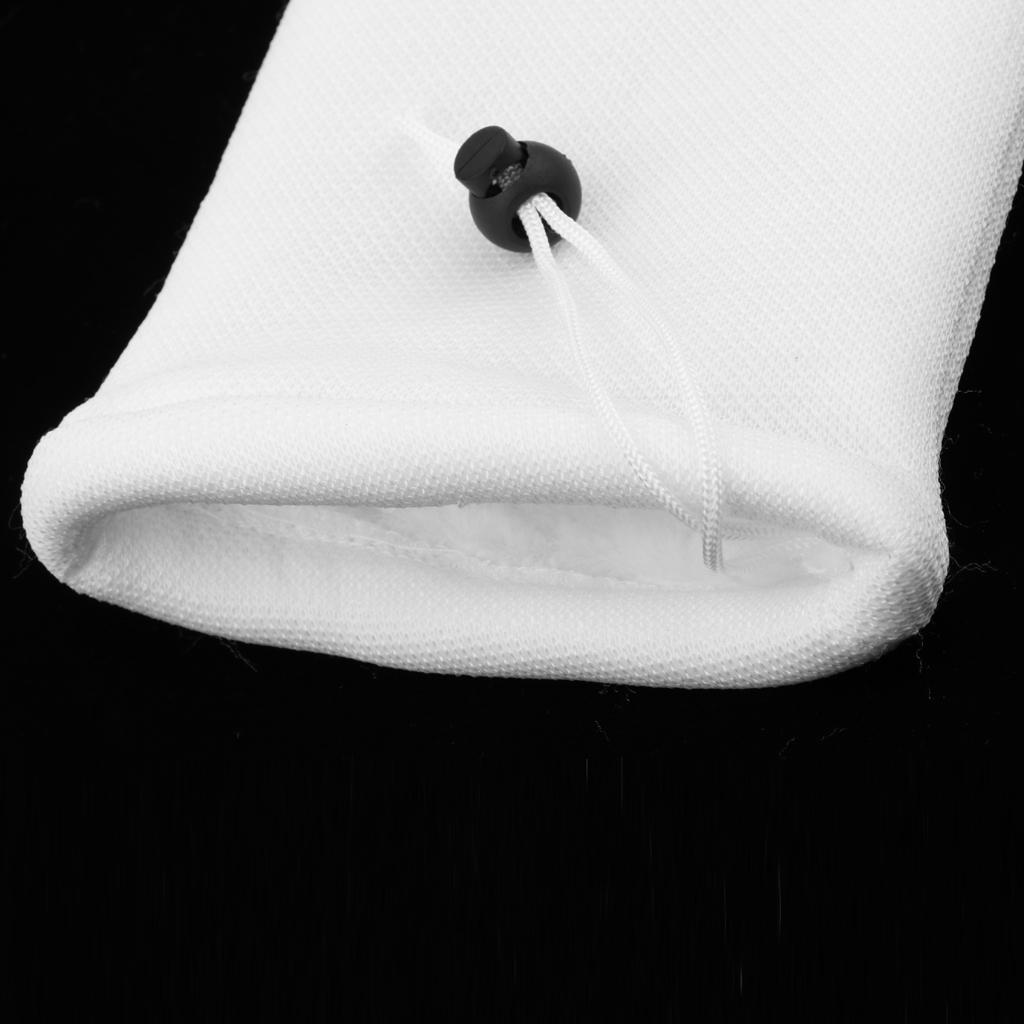 2X 2 pcs White Aquarium Tank Filter Bags Polyester Fish Tank Filter Sock Bags S