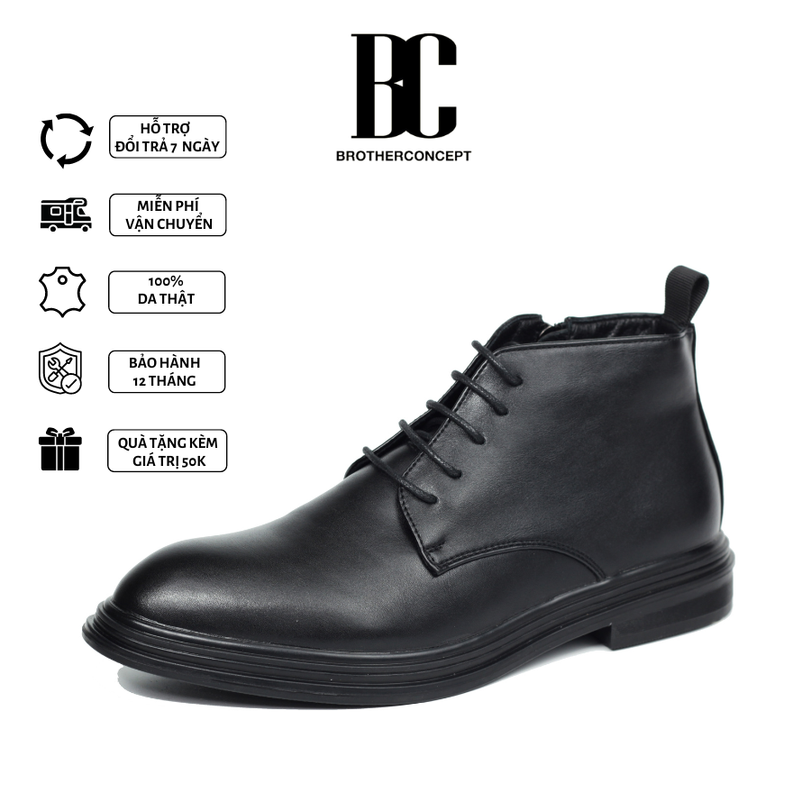 Derby Boots Black