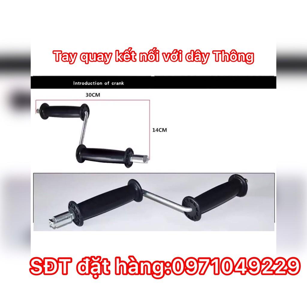 Tay quay sử dung cho dây thông tắc cống phi 16mm