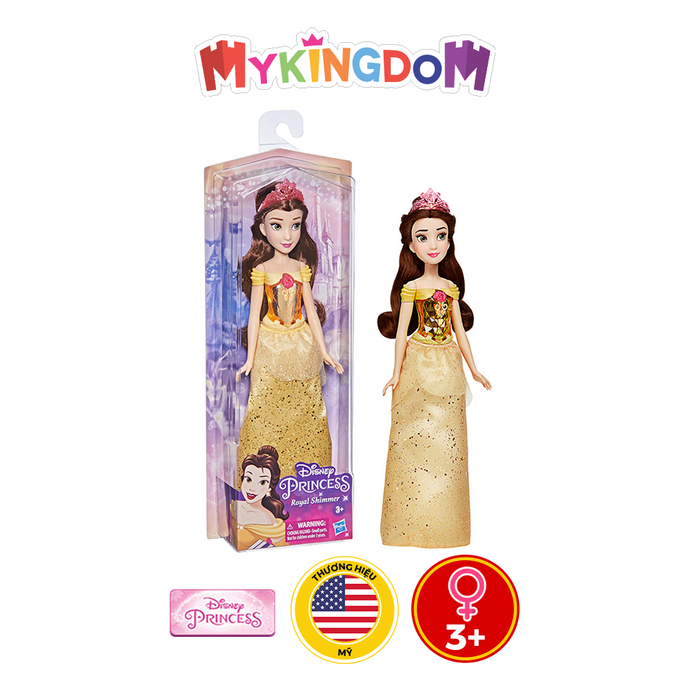 Đồ Chơi DISNEY PRINCESS Công Chúa Royal Shimmer Belle F0898