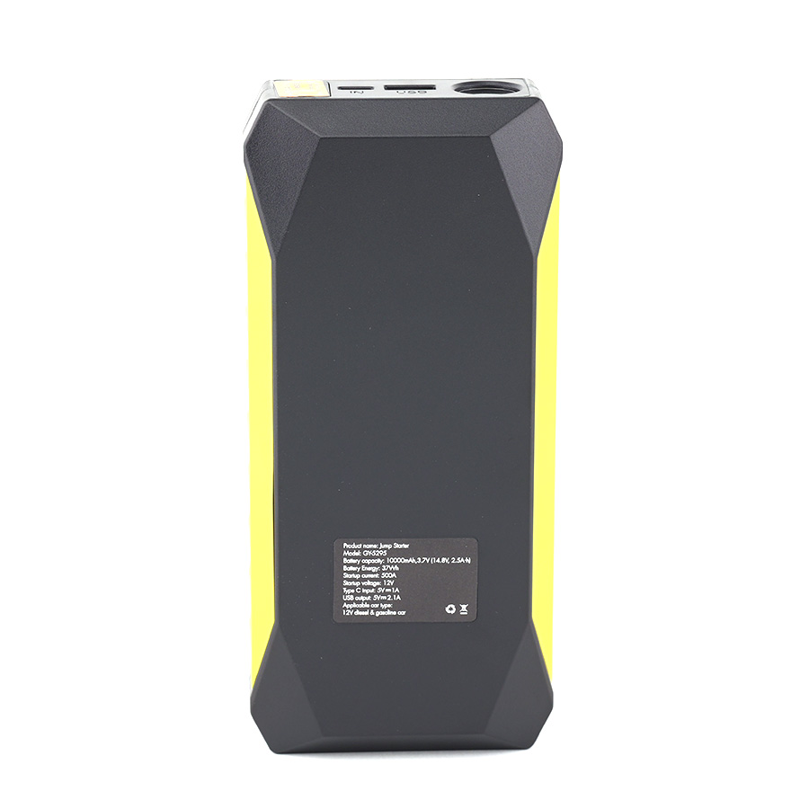 Bộ Kích Bình Cho Xe Hơi 500A GOODYEAR GY-5295 Đa Chức Năng Sạc Dự Phòng 10000mAh Đèn LED Khẩn Cấp - Hàng Nhập Khẩu