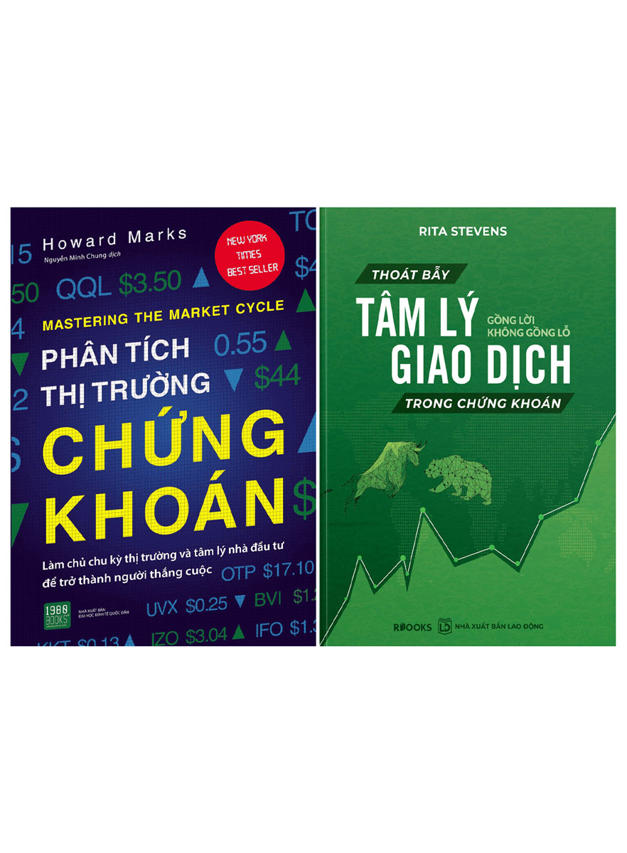 Combo Phân Tích Thị Trường Chứng Khoán + Thoát Bẫy Tâm Lý Giao Dịch Trong Chứng Khoán - Gồng Lời Không Gồng Lỗ (Bộ 2 Cuốn)