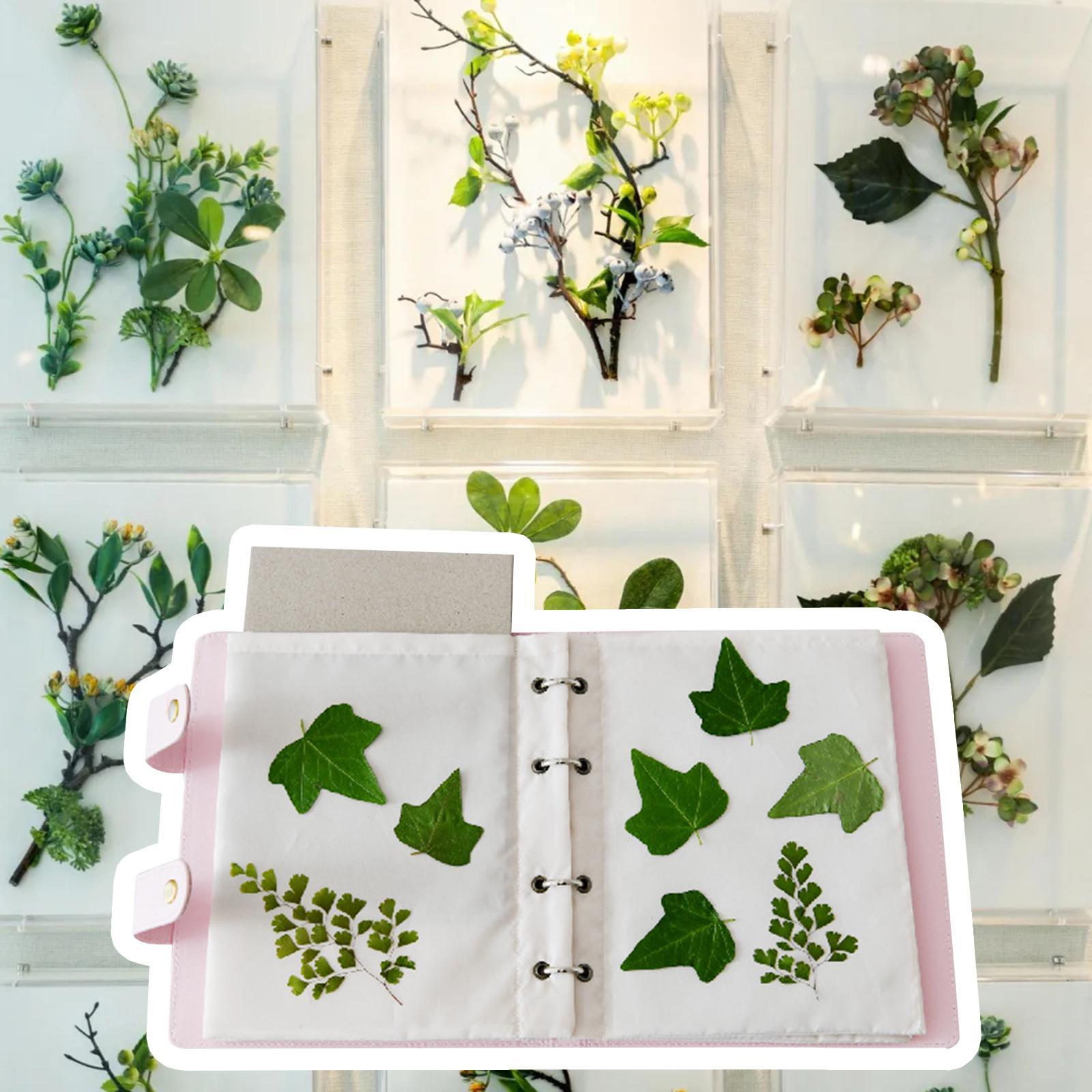 Flower Pressing Book Supplies Flower Drying Book 20x23cm 6 Layers DIY Flower Pressing  for Art Crafts Bouquets