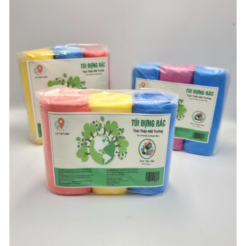 TÚI RÁC 3 CUỘN CỠ TIỂU THÂN THIỆN MÔI TRƯỜNG - LIFVIETNAM