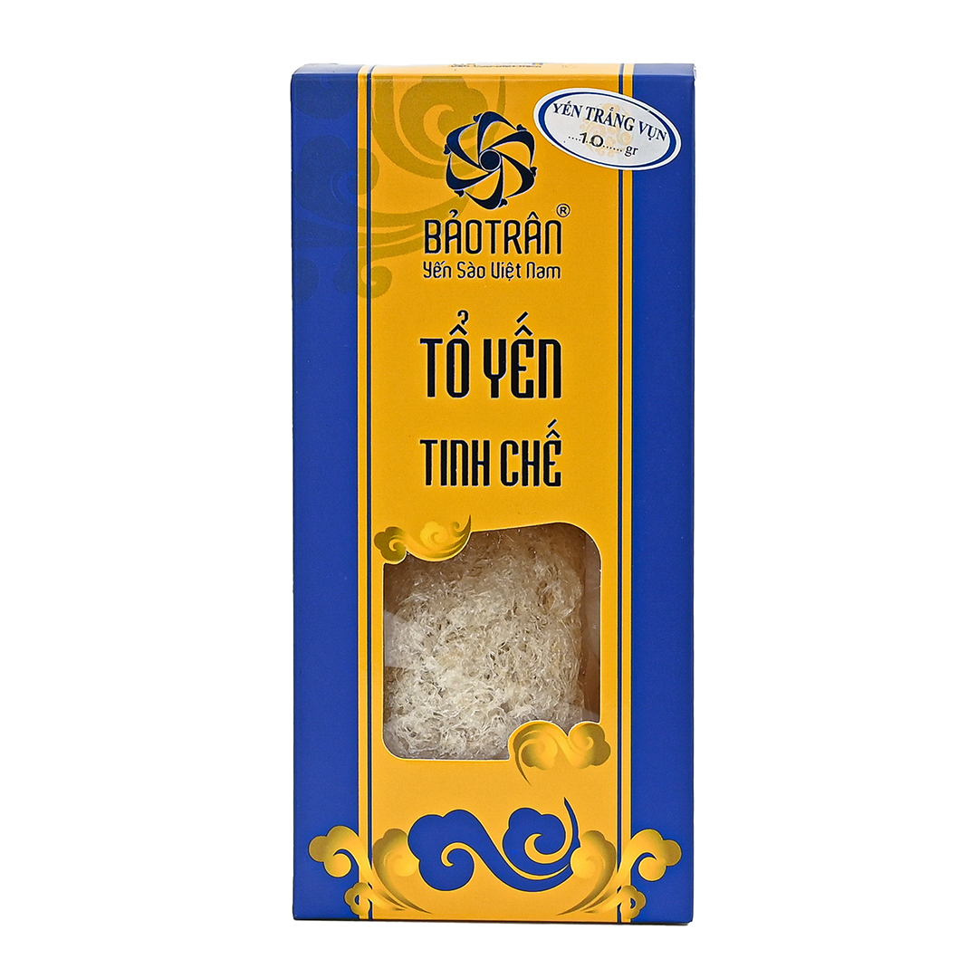 Yến Trắng Vụn - Yến Sào Bảo Trân Nguyên Chất Hộp 10 Gram