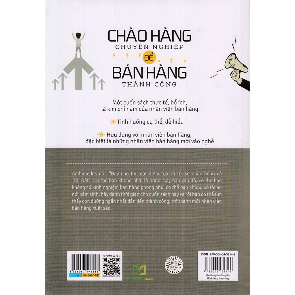 Sách - Chào hàng chuyên nghiệp để bán hàng thành công