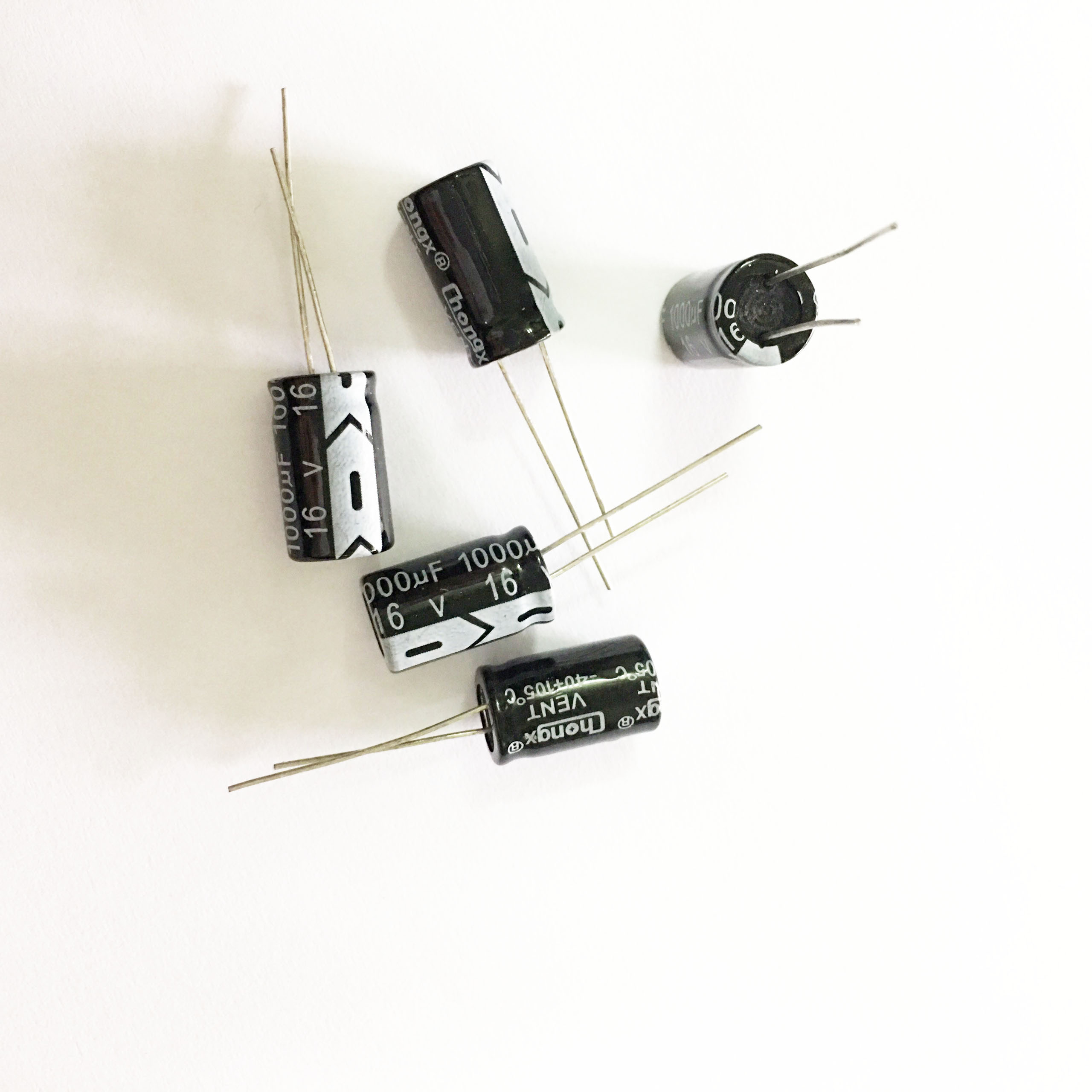 Combo 20 Con Tụ Điện Tần Số Cao Điện Dung 1000uF 16V, Linh Kiện Mới