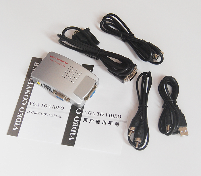 ROGTZ Bộ Chuyển Đổi Tín Hiệu Từ VGA Sang AV - Hàng Nhập Khẩu