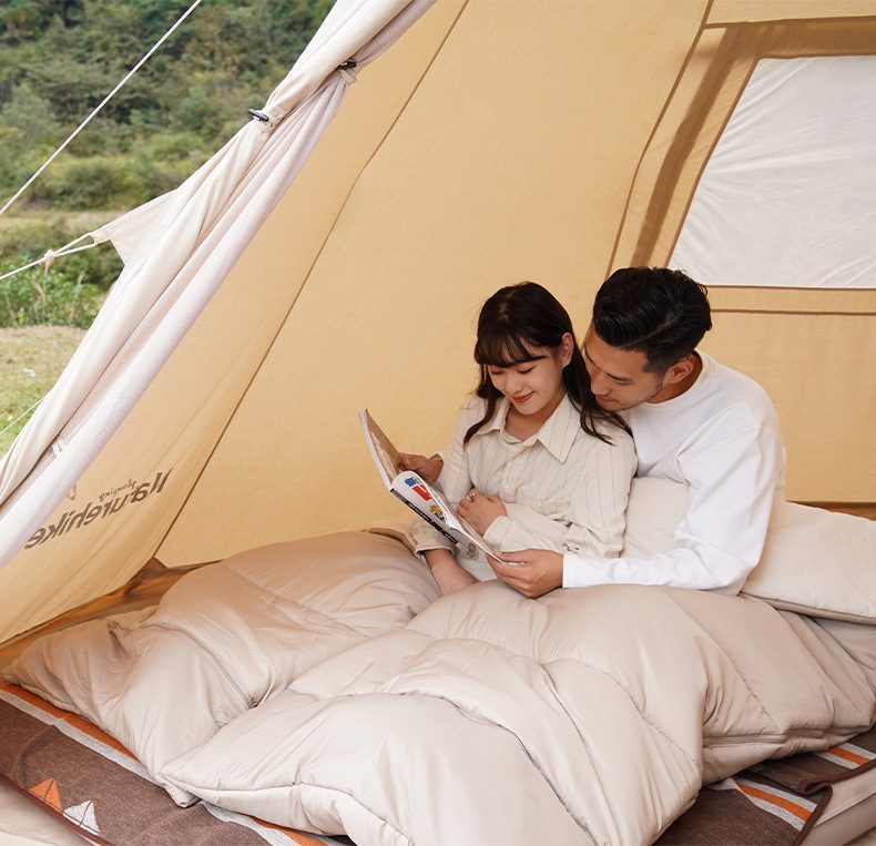 Túi ngủ cotton 3 lớp Glamping Naturehike NH20MSD01