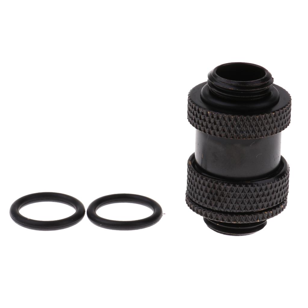 Dual G1/4 Water Cooling Thread PC Water Cooling SLI Expanded Point Fittings