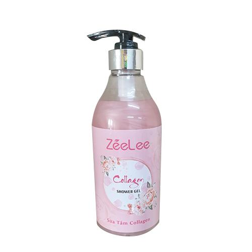 ZEELEE SỮA TẮM COLLAGEN HƯƠNG HOA HỒNG 600ML