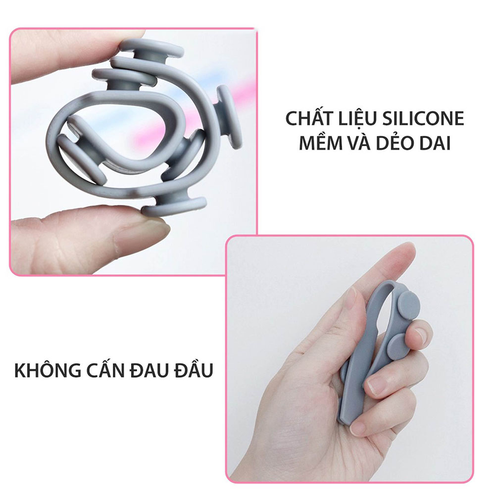 Dây đeo khẩu trang silicone mềm chống đau tai, móc đeo khẩu trang cao cấp Venado