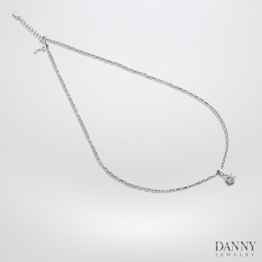 Dây Chuyền Có Mặt Danny Jewelry Bạc 925 Xi Rhodium Đá CZ & Phụ Kiện DM055