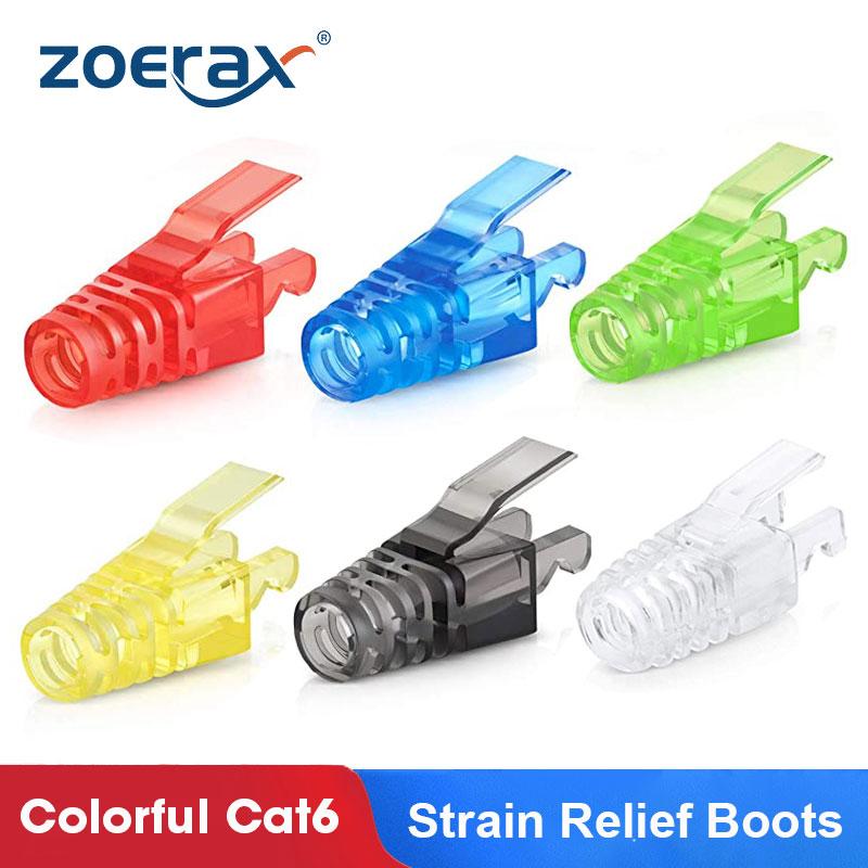 Zoerax đầy màu sắc RJ45 CAT6 CALL SỬA CHỮA MÁY TÍNH MÁY TÍNH CHO tiêu chuẩn Cat6 Ethernet Cáp LAN LAN CAVELION BOOD