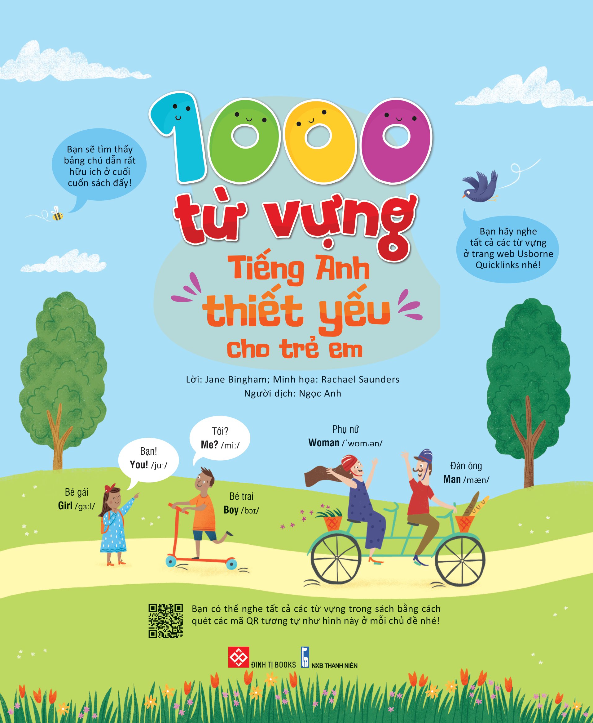 Sách: 1000 Từ Vựng Tiếng Anh Thiết Yếu Cho Trẻ Em