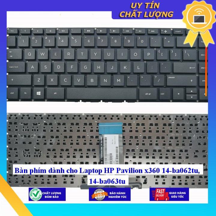 Bàn phím dùng cho Laptop HP Pavilion x360 14-ba062tu 14-ba063tu - Hàng Nhập Khẩu New Seal