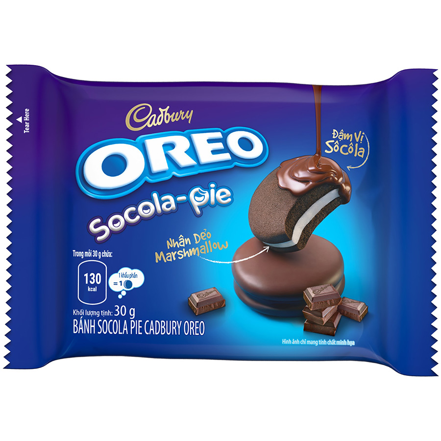 Hộp Bánh Oreo Sôcôla Pie 360g