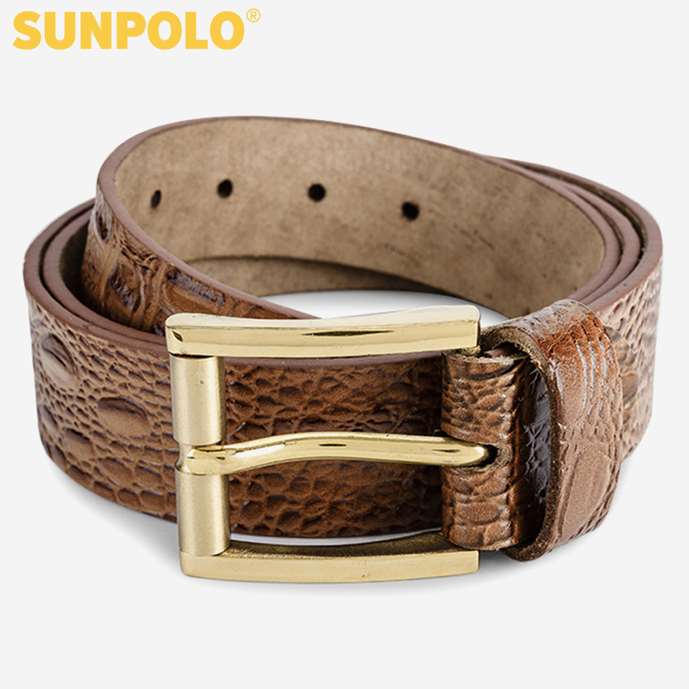 Thắt Lưng Nam Da Bò SUNPOLO BS07N