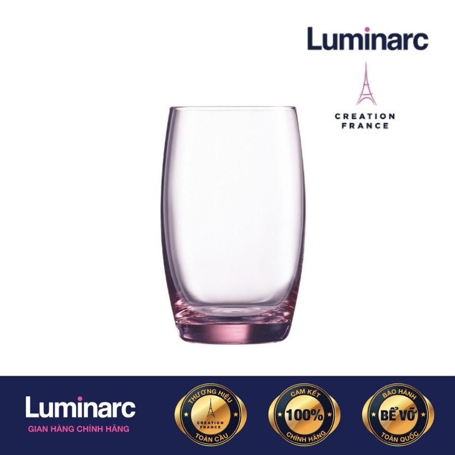 Bộ 6 Ly Tt Cao Luminarc Salto Ice Pink 350Ml - Lusaj5385