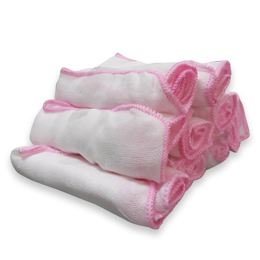Combo 2 bịch Khăn sữa gạc nhật nhí 20 miếng mềm mại, thấm hút nhanh cho bé C253F_SUNBABY