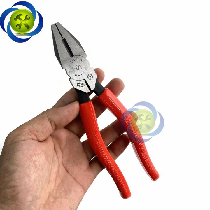 Kìm điện Keiba PH-107 Nhật Bản dài 175mm cán đỏ