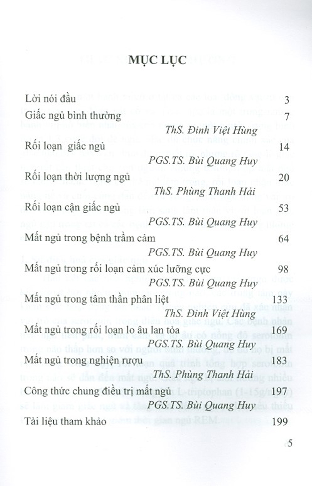 Rối Loạn Giấc Ngủ