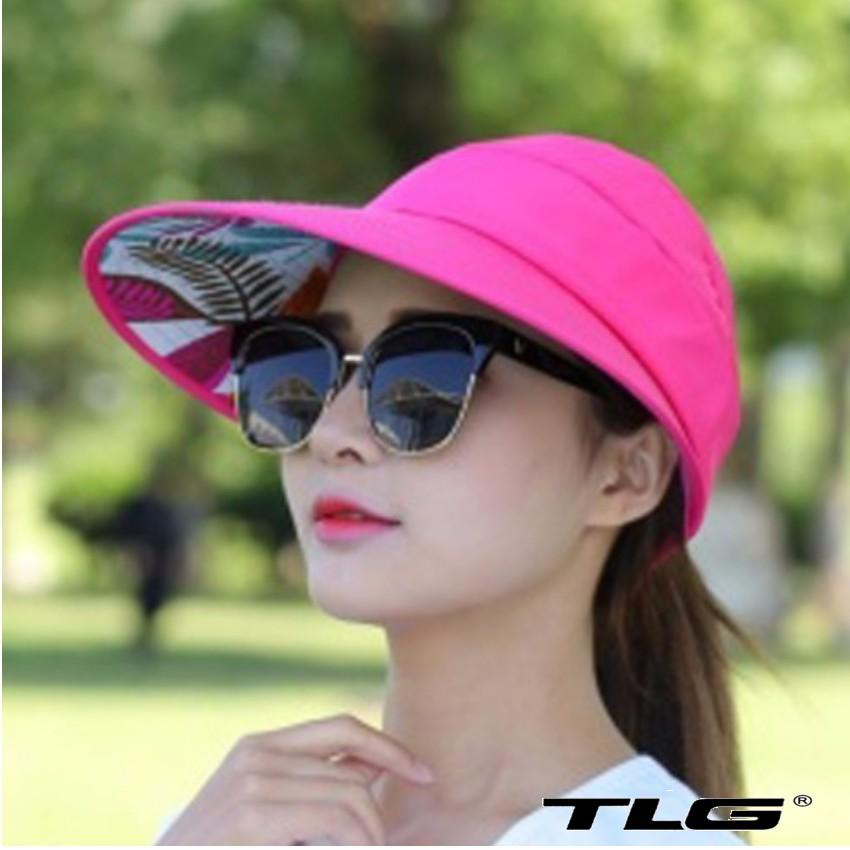 Mũ Nón Nữ Chống Nắng Cao Cấp TLG 422TI (hồng)