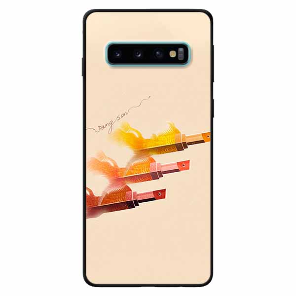 Ốp lưng dành cho Samsung S10 mẫu Vàng Son