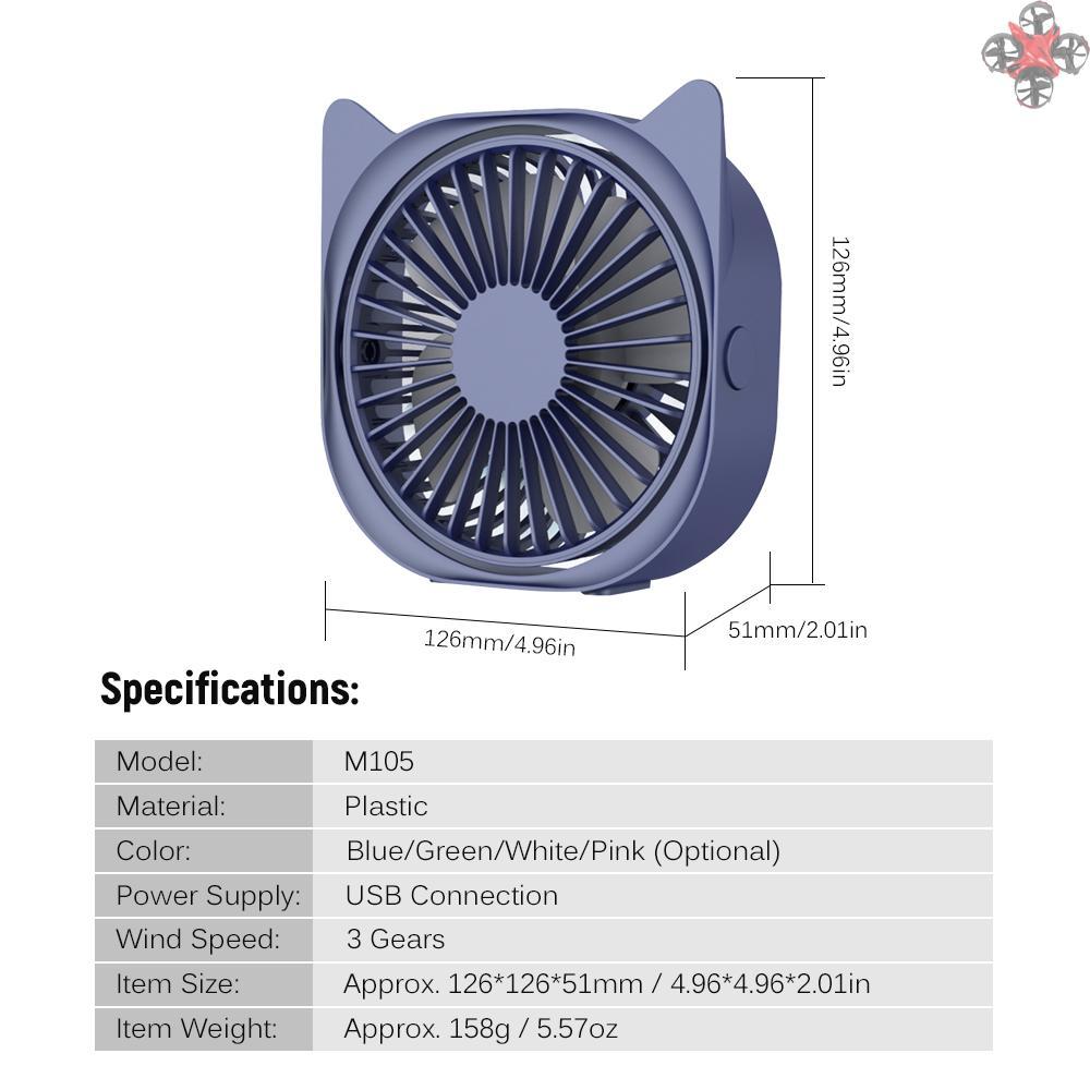 Quạt Để Bàn Mini 360 Độ M105