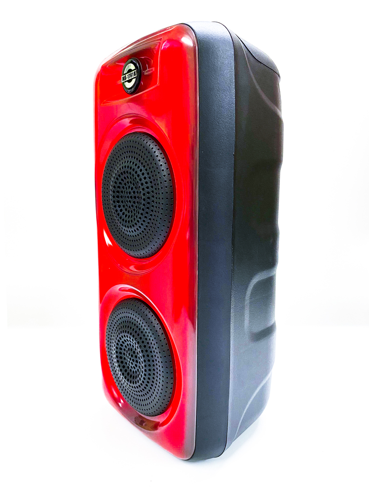 Loa Bluetooth MS-1761BT với đèn led RGB âm thanh bass mạnh tích hợp khe cắm thẻ nhớ, USB và có thể karaoke