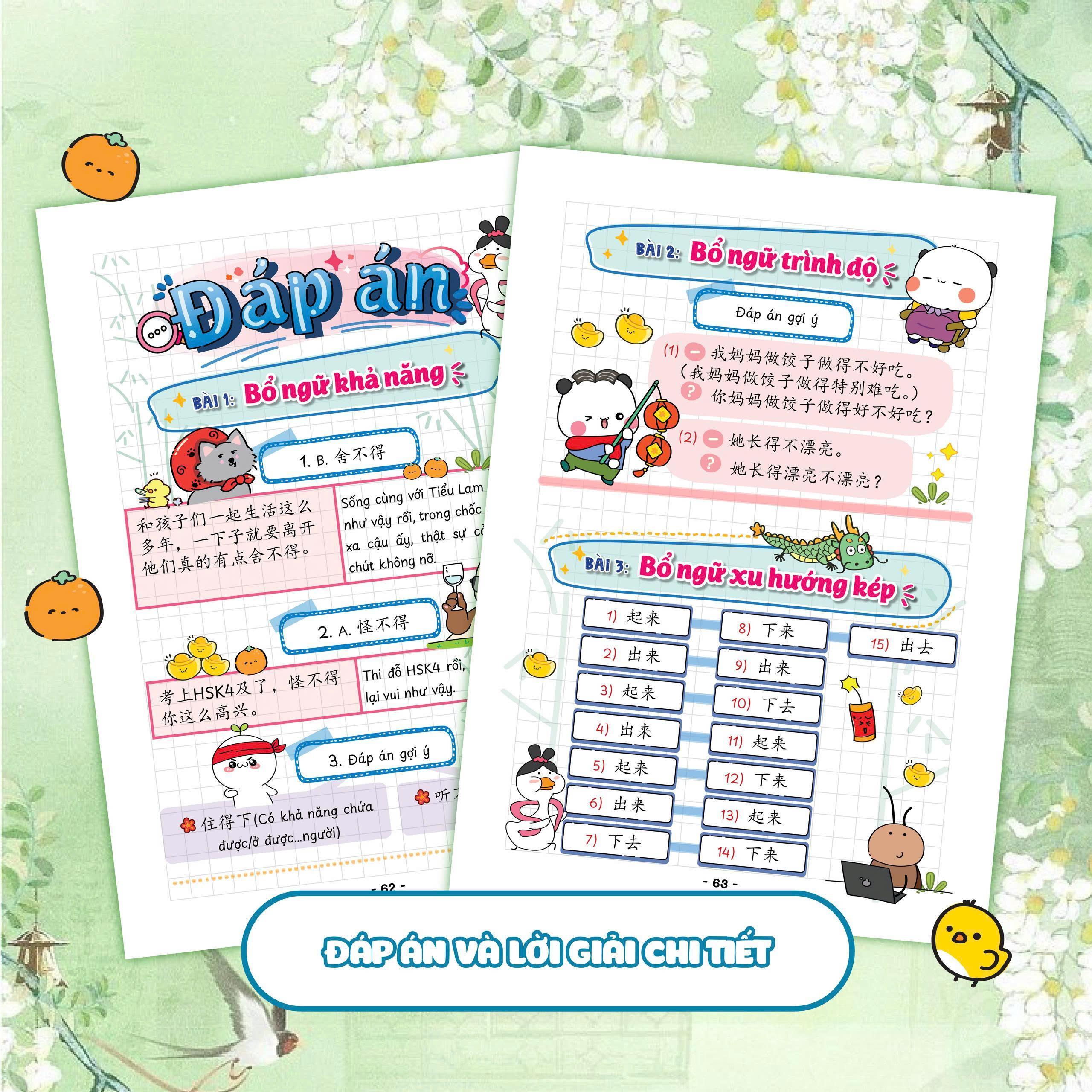 Sách - Takenote Ngữ Pháp Tiếng Trung HSK 4 - ảnh 7